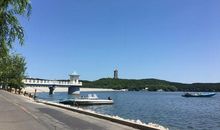 净月潭之旅 四年级旅游作文400字