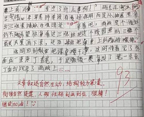 老师，我没有身份证 校园叙事作文300字