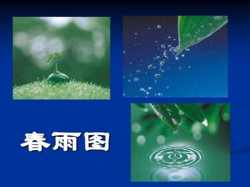 雨 四季的雨散文400字