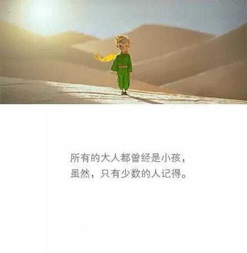 小王子的经典语录