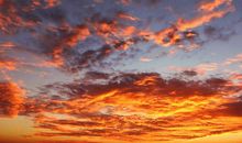 火烧云学生作文