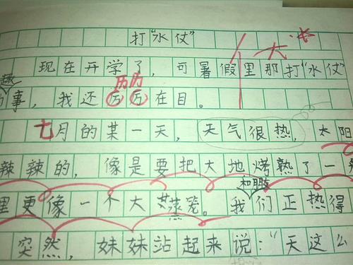 秋天的校园 三年级我的校园作文300字