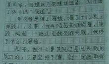 失败乃是成功之母 四年级记事作文300字