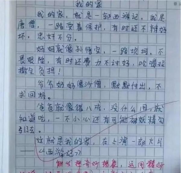 爸爸看了儿子的作文后：爸爸对你很失望！ 9