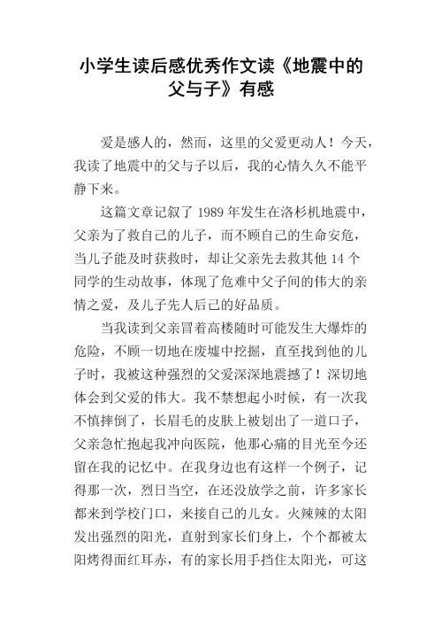 《绿叶仙踪》读后感 小学生优秀读后感作文300字