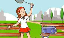 我学会了打羽毛球 小学生写事作文400字