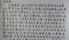 给20年后的自己的一封信 初三作文900字
