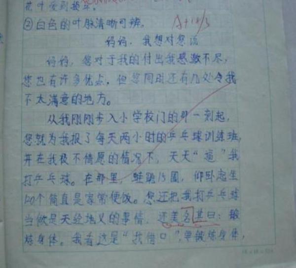 小学生作文“我的妈妈”,学霸的文采老师佩服不已:用词犀利准确 4