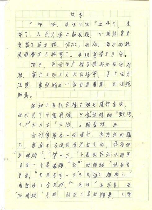 龙年作文550字