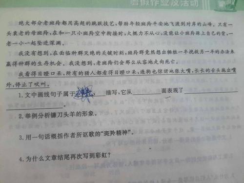2020最新《斑羚飞渡》的读后感