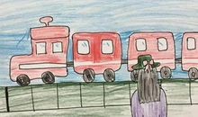 【2019好作文】暑期精品班学员李晗妍《开往远方的列车》读后感（195号）