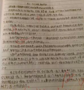 病中杂记 高中生随笔作文600字