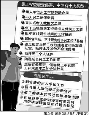 民工 赞美民工的作文300字