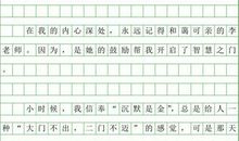 爱，伴我前行 初三作文500字