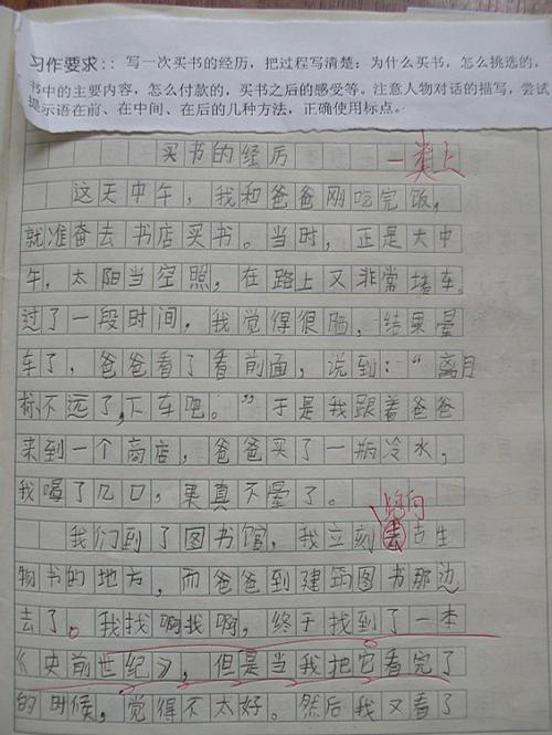 买书作文4篇