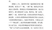 游泳记500字作文