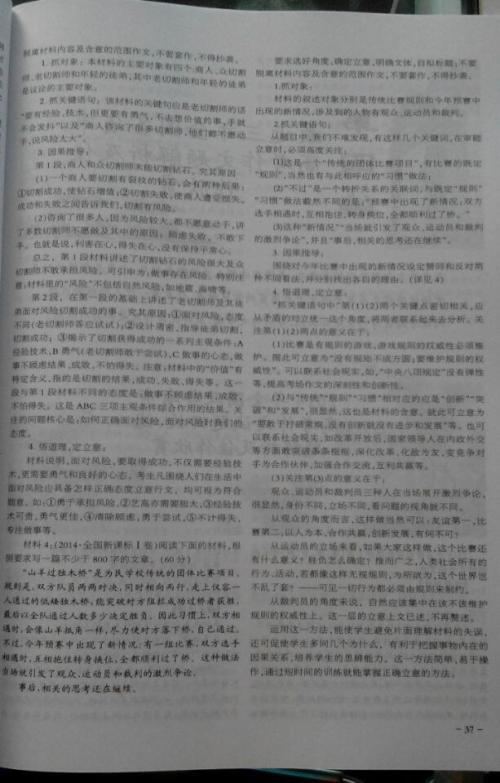 2008年高考作文湖南卷满分佳作：远近焦距_750字