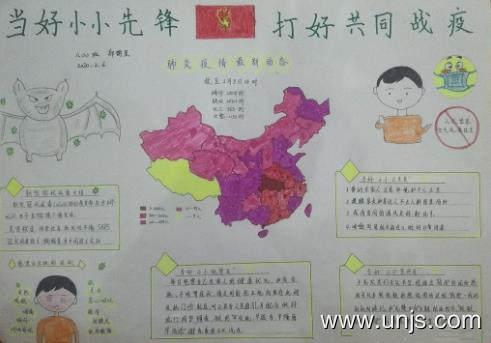 2020年武汉我为你加油防疫手抄报资料 2