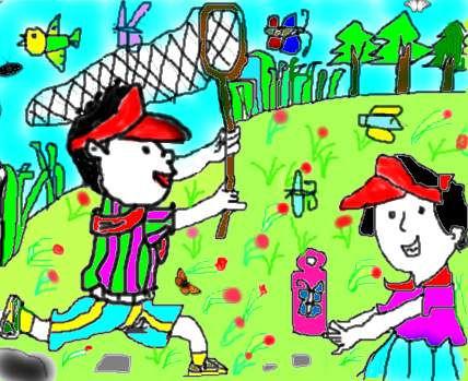 捉蝴蝶 小学生捉蝴蝶作文600字