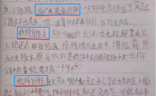 小学生写作文“吐槽”父母,文采优秀让老师惊艳,惹谁不能惹学霸 1