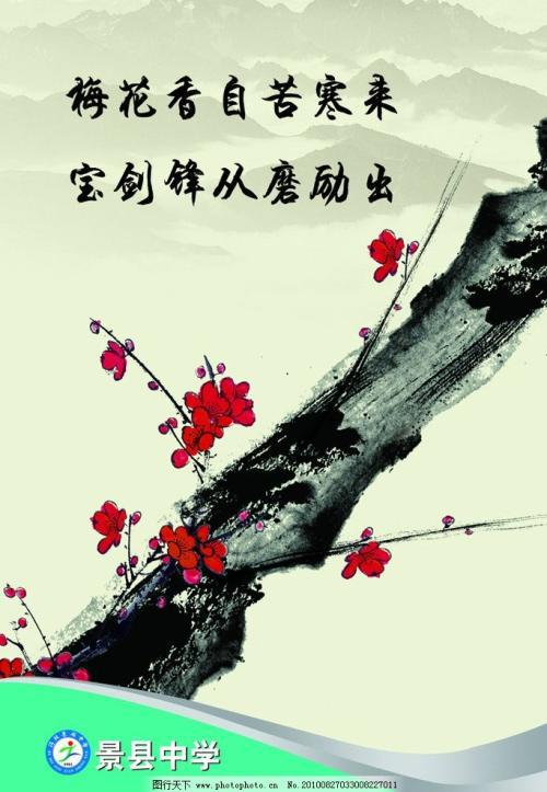 梅花的名言警句