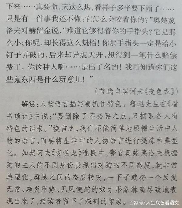 中考记叙文，让精彩的语言描写，为你的作文加分！ 4