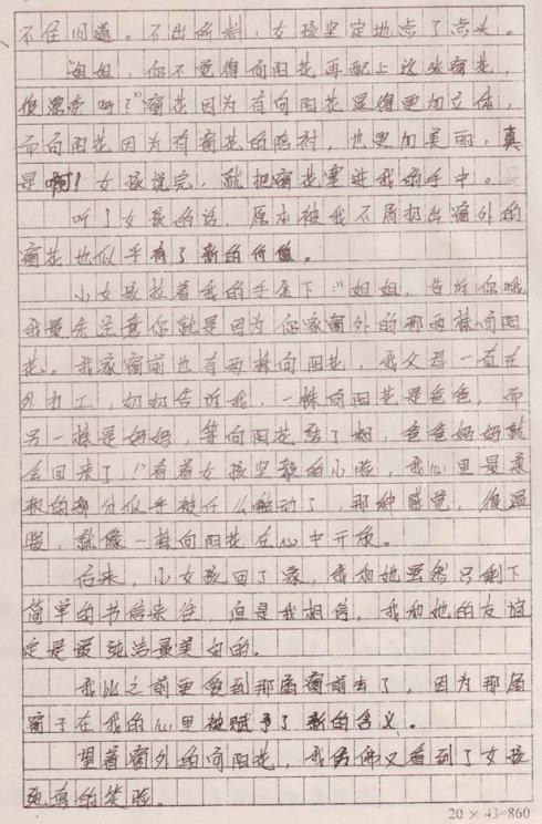 以窗外为话题的作文小学10篇