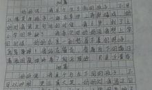 随笔 一位家长的随笔作文400字