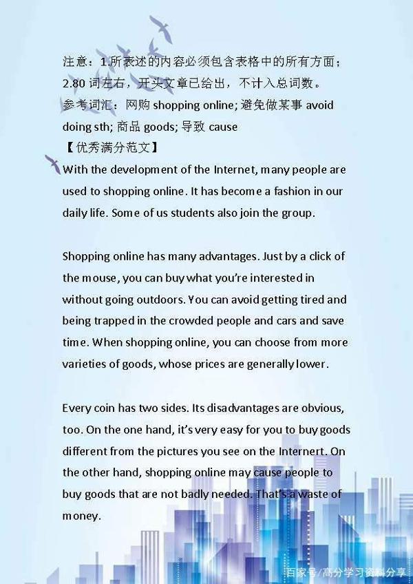 初中英语:20篇优秀英语作文范文,值得学生借鉴学习!建议收藏 10
