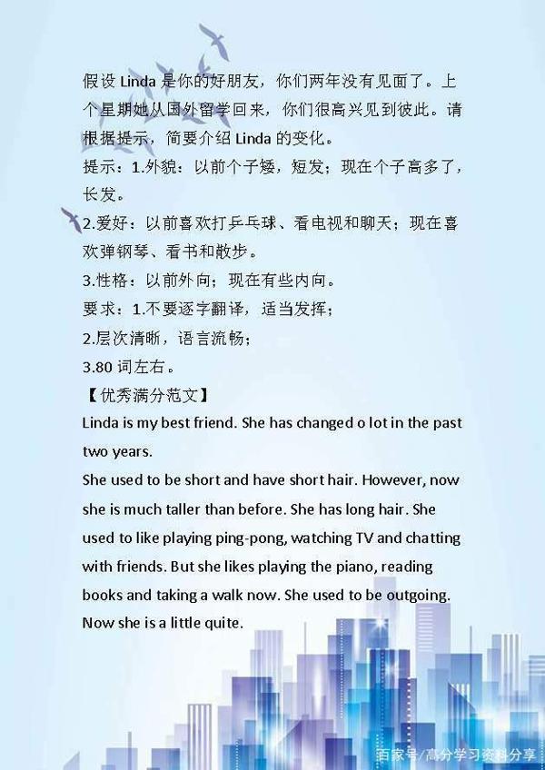 初中英语:20篇优秀英语作文范文,值得学生借鉴学习!建议收藏 6