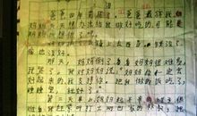 一次悲惨经力初中作文