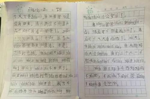 我爸爸的日记 大人日记300字
