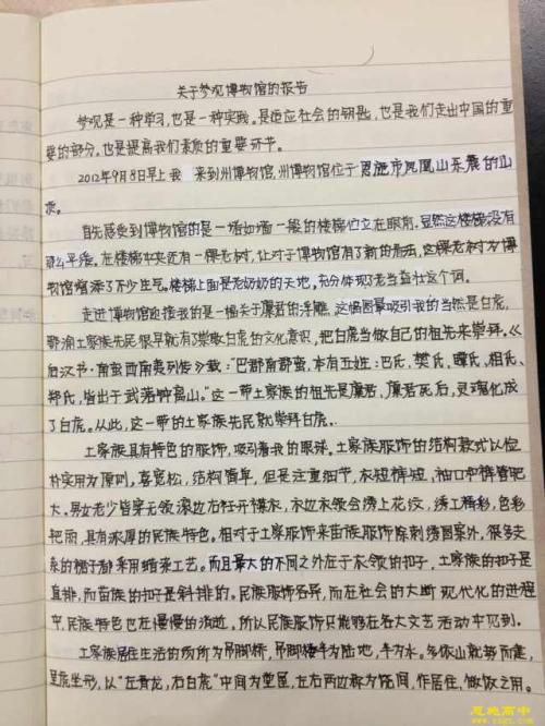 参观市博物馆 难忘的参观作文400字