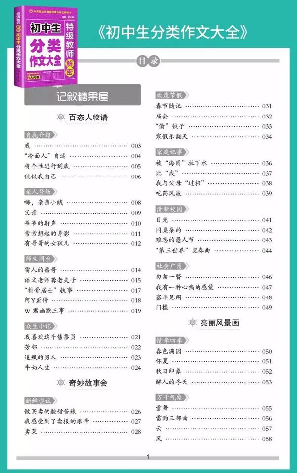 中考满分作文怎么写？这里有最全总结！ 14