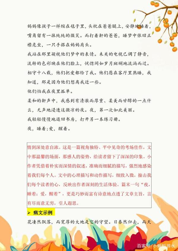 名师指导:跟着我这样写作文,不信你拿不到高分!初中生建议收藏 2