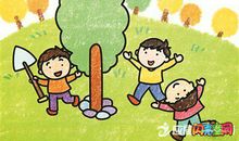 植树节种树 写事的作文400字