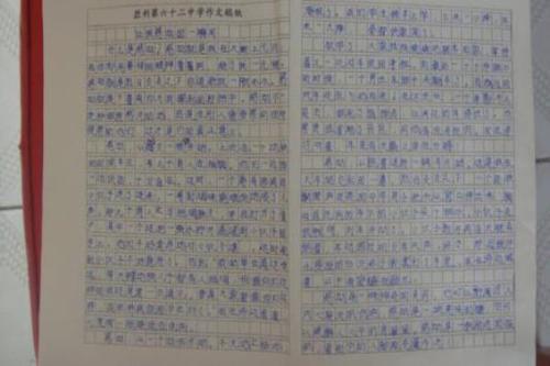 我的奶奶-优秀写人作文1000字