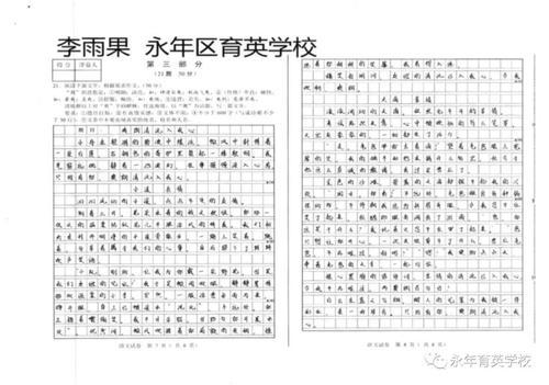 满分作文：2019广东中考考场满分作文！（第九期）