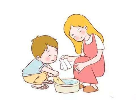 四年级作文:给妈妈洗脚