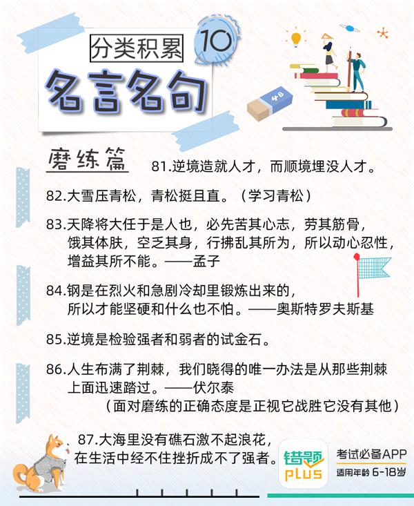 写作文必背素材！引用这些名人名言，作文分数飞速提升 10