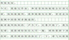 打羽毛球 暑假打羽毛球作文600字