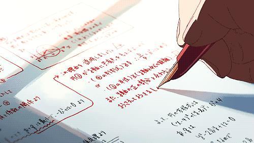 动漫中可以用于高考作文的句子。高考倒计时90天，高考加油 3