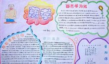 高中重阳节手抄报