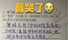 学生满分作文《想家》，老师质问家长：你给他生命为何不给他幸福