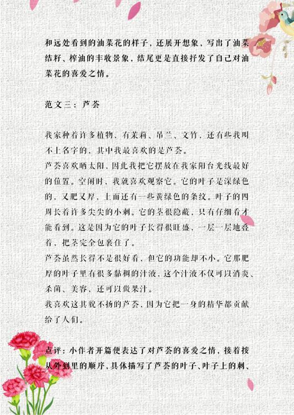 三年级下册语文教材范文合集,打印出来多看多练,考试写高分作文 2
