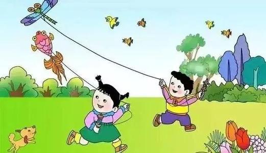 放风筝三年级下册看图写话