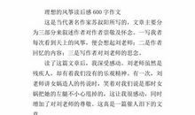 风筝 六年级记叙文600字