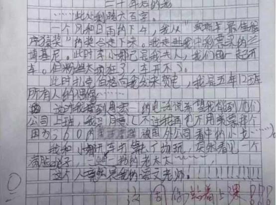 小学生“0分作文”火了,拐着弯骂老师,气坏老师:这孩子我不教了