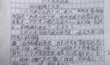 小学生“0分作文”火了，拐着弯骂老师，气坏老师：这孩子我不教了