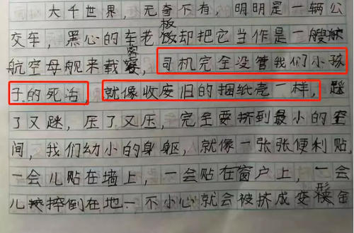 欣赏小学生作文悟股道